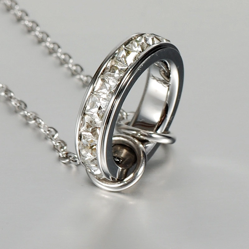 2014 women trendy product Stainless Steel korean cz jewelry