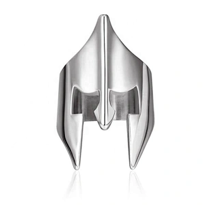 Shenzhen CZ Stone Gold Plating Cluster Stainless Steel Ring High End Mens Jewelry