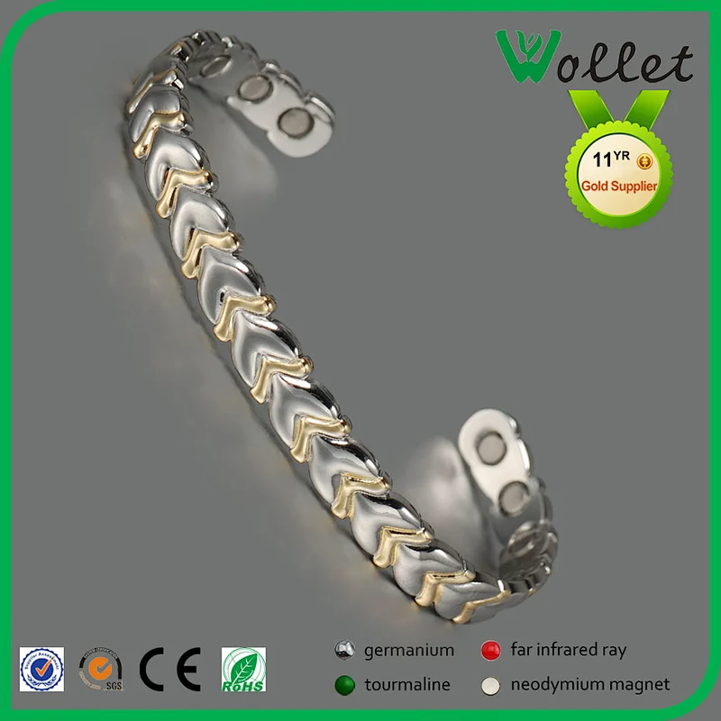 Copper magnetic power energy bracelet for people healthy
