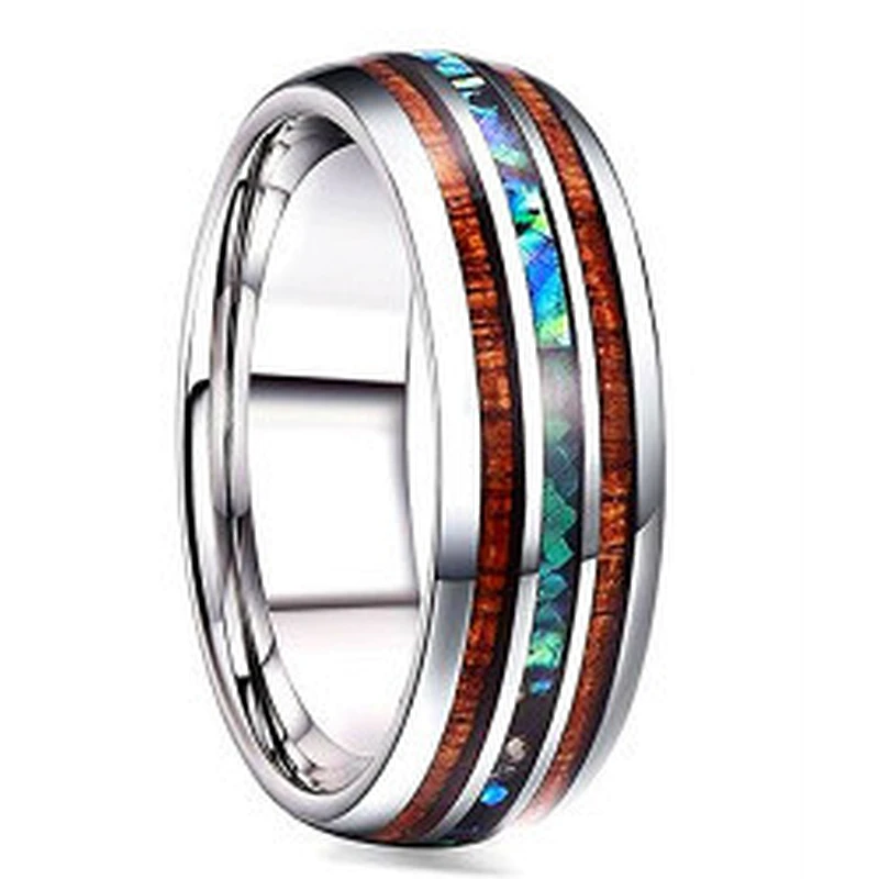 Wollet New Fashion Stainless Steel Dragon Ring with Diamonds