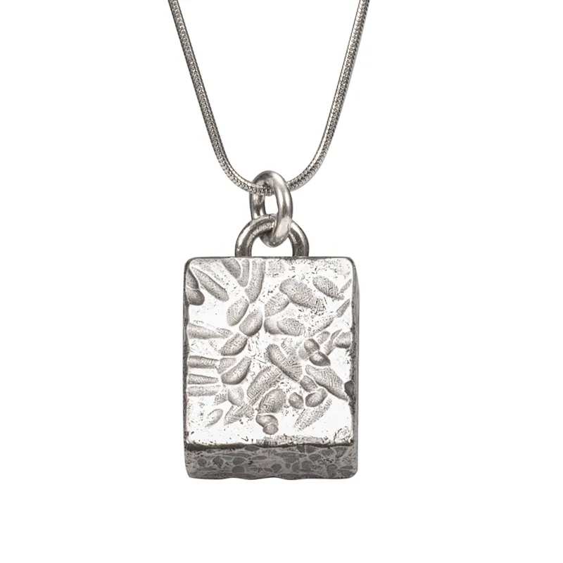 Wollet Cross Shape 925 Sterling Silver Necklace Jewelry Pendant