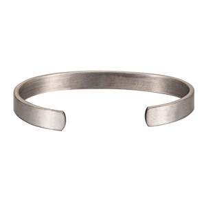 Wollet Mens Pure Silver Bangle  Arthritis Pain Relief Therapy  Bracelet