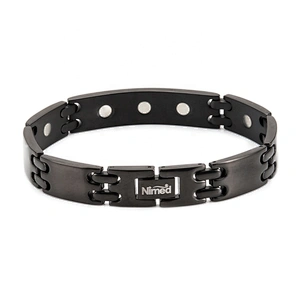 Wollet wholesale fashion jewelry custom magnetic bracelet men stainless steel bracelet