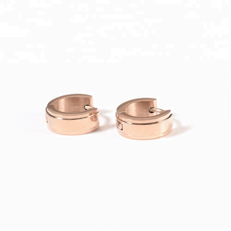 Wollet Wholesale Fashion Gold Plated 316L Stainless Steel Earring