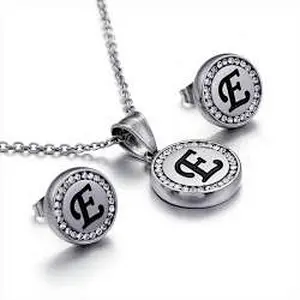 Rose Gold Plated Fashion Women Stainless Steel China Imitation Jewellery