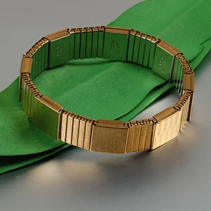 Wollet Rose Gold Elastic Energy Bio Magnetic 316L Stainless Steel Bracelet