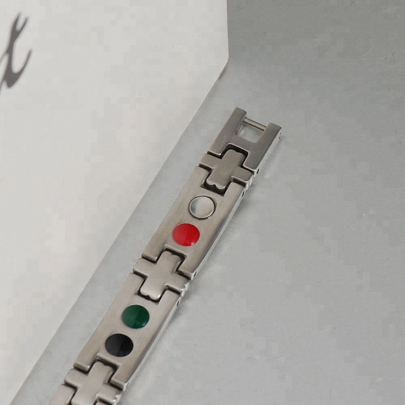 2014 bangladesh jewelry with bio magnetic stainless steel bracelet for wholesale