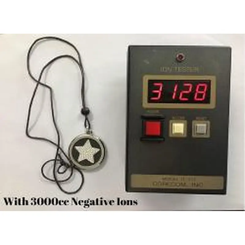 2014 Bulk Sale Black Enamel magnetic pendants quantum science pendant side effects