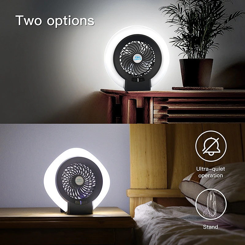 New Fashionable USB Charging Can Hang Outdoor Portable Camping Tent Lantern Fan Light