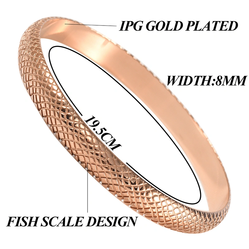 Wollet New Fashion 316l Stainless Steel Gold Bracelet Bangle For Mens And Women