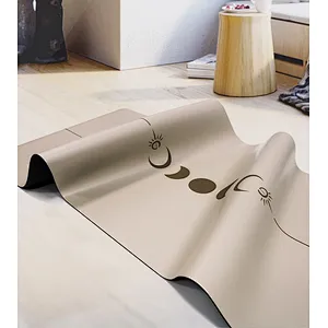Wollet Rubber PU thickened widened non-slip sweat-absorbent shock-absorbing yoga mat