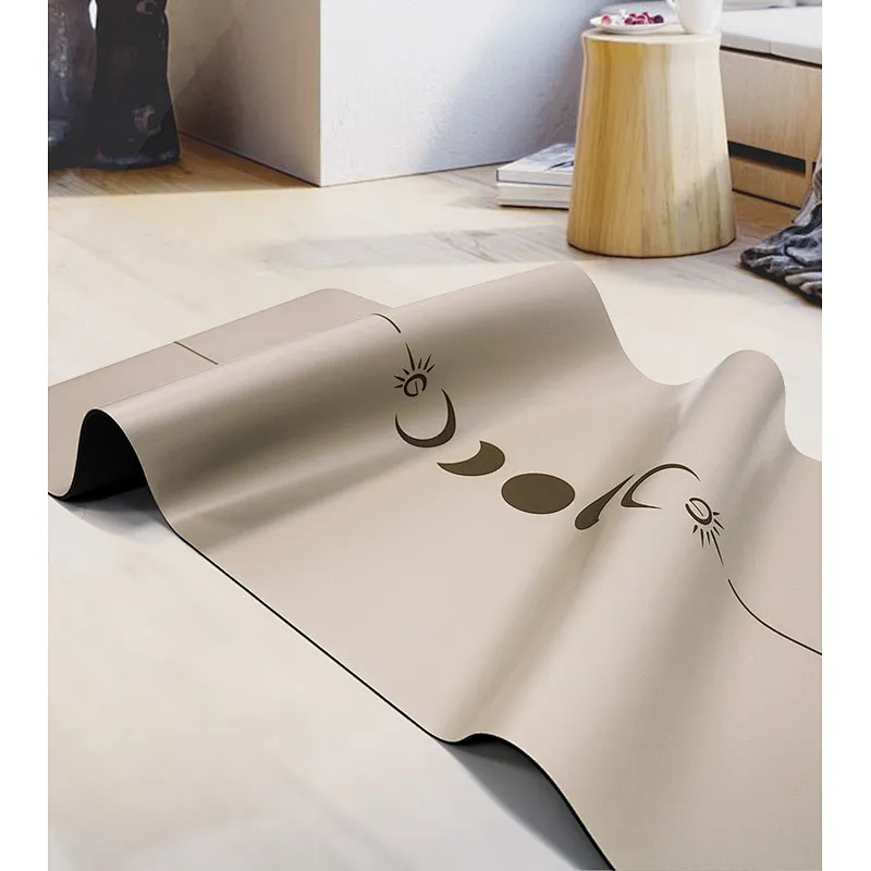 Wollet Rubber PU thickened widened non-slip sweat-absorbent shock-absorbing yoga mat
