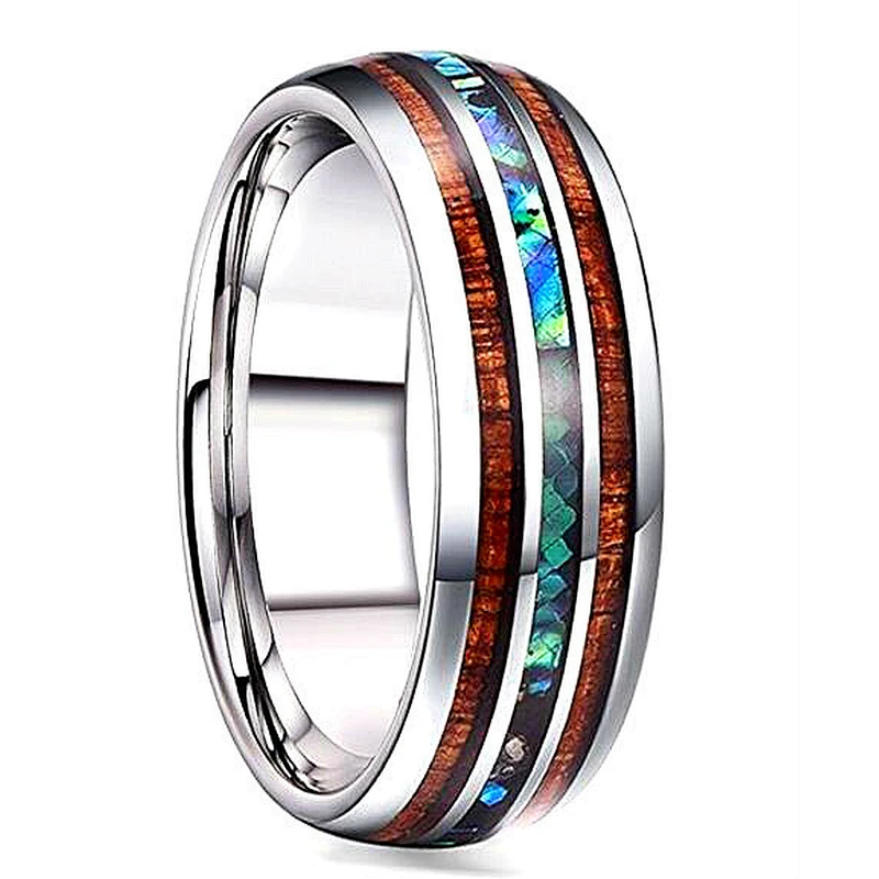 Wollet New Fashion Stainless Steel Dragon Ring with Diamonds