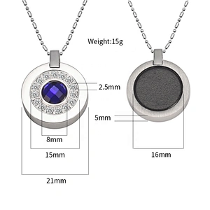 Wollet Volcanic Rock Original Negative Ion Fashion Manufacturers Quantum Japanese Lava Energy Negative Ions Pendant