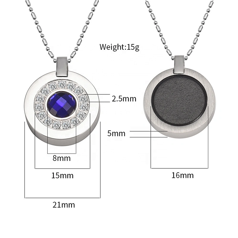Wollet Volcanic Rock Original Negative Ion Fashion Manufacturers Quantum Japanese Lava Energy Negative Ions Pendant
