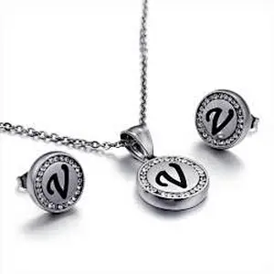 Rose Gold Plated Fashion Women Stainless Steel China Imitation Jewellery
