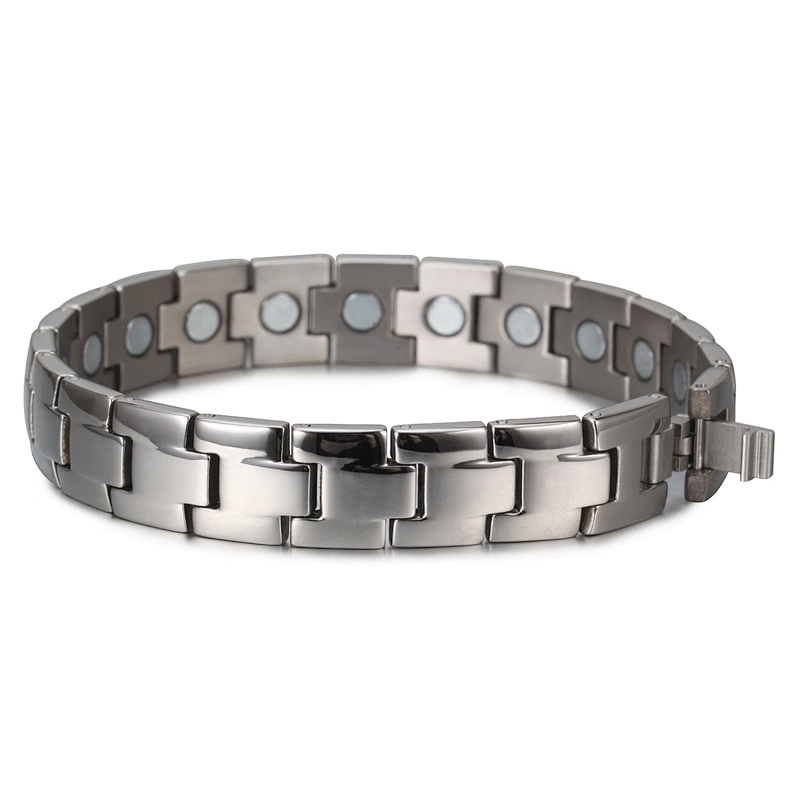 Wollet Classic Strong Magnetic Neodymium Magnet Titanium Energy Bracelet