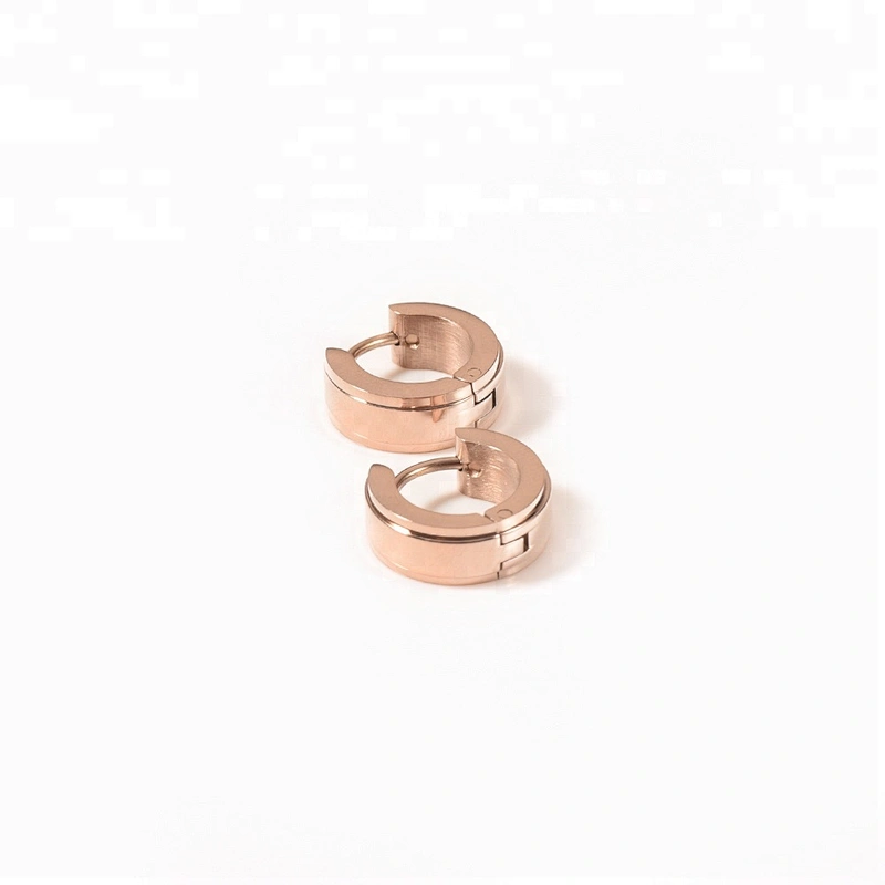 Wollet Wholesale Fashion Gold Plated 316L Stainless Steel Earring