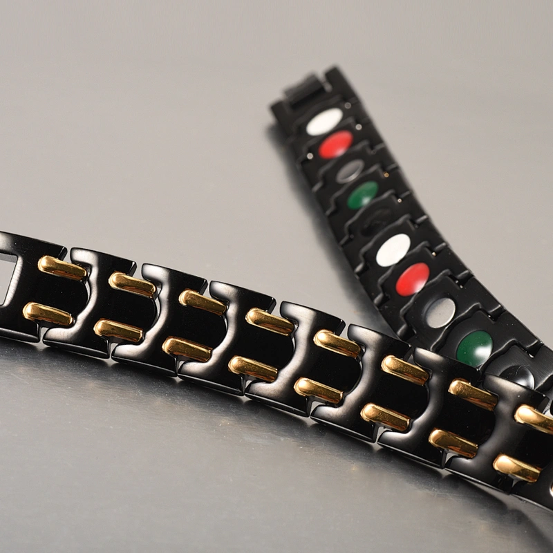 wollet hottest products on the market black magnetic mens bracelet