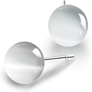 Wollet New Design Fashion Korean Version Of The Simple Opal Earrings Soft Personality Creative Opal Earrings