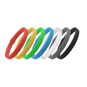 Wollet Sports Cheap Custom Multiple Colour Health Energy Power Silicon Negative Ion Silicone Balance Bracelet