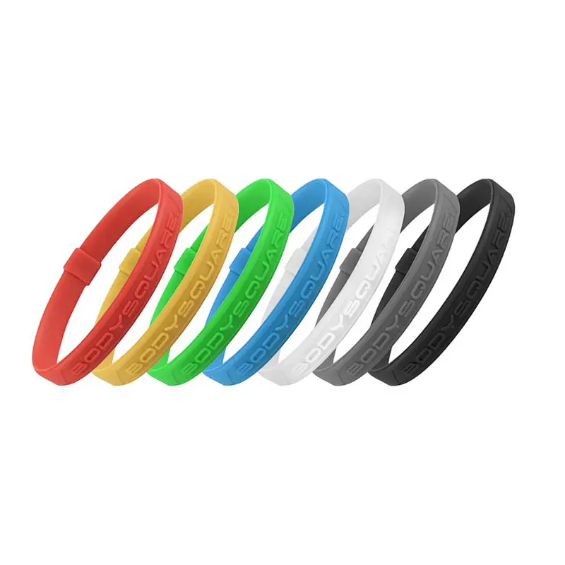 Wollet Sports Cheap Custom Multiple Colour Health Energy Power Silicon Negative Ion Silicone Balance Bracelet