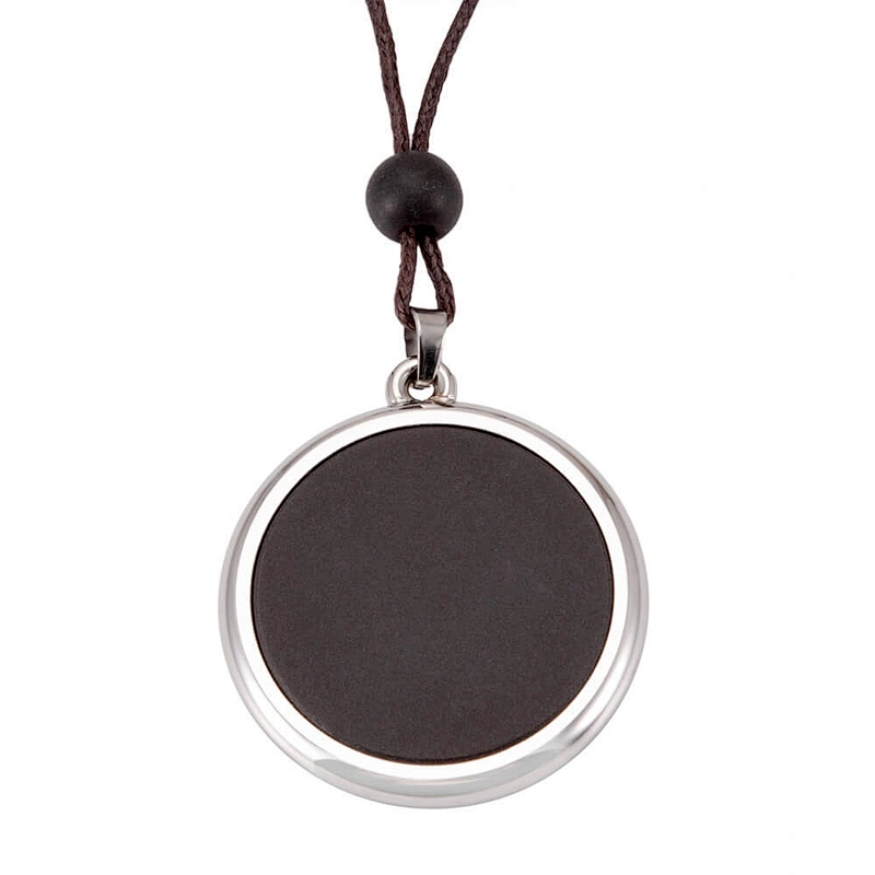 Wollet Manufacturers  Fashion Original Volcanic Rock Negative Ions Quantum Japanese Lava Energy Pendant