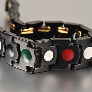 wollet hottest products on the market black magnetic mens bracelet