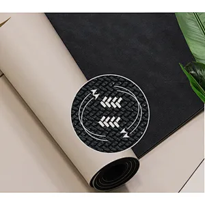 Wollet Rubber PU thickened widened non-slip sweat-absorbent shock-absorbing yoga mat