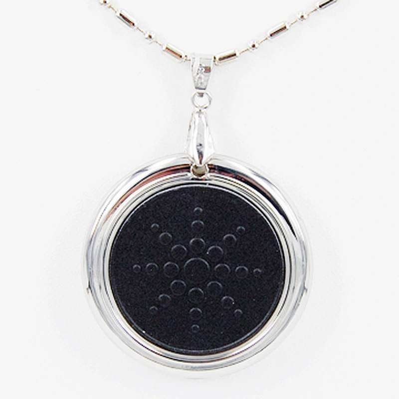 2014 Bulk Sale Black Enamel magnetic pendants quantum science pendant side effects