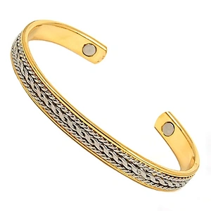 Men Silver wire bangle