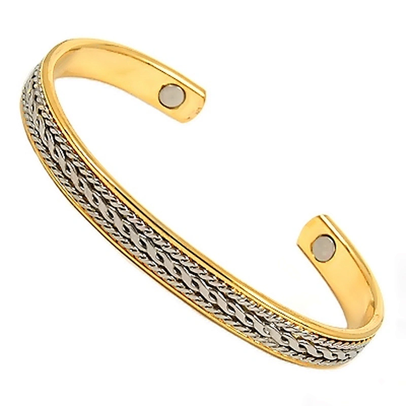 Men Silver wire bangle