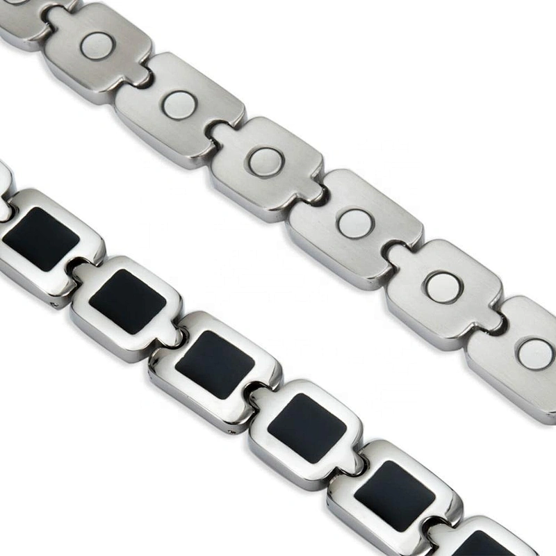 Wollet Stainless Steel Magnetic Therapy Neodymium Magnet Bracelets