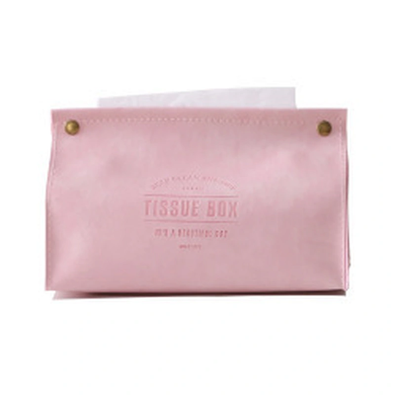 Wollet Nordic Creative Home Multicolor Tissue Box Household Leather Pumping Box