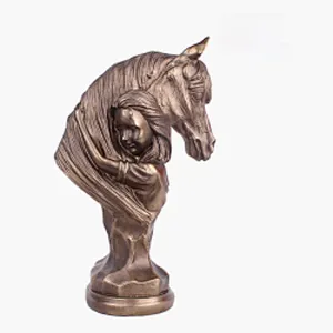 Wollet Home Decorations Furnishings Bronze Horse Eagle Resin Crafts