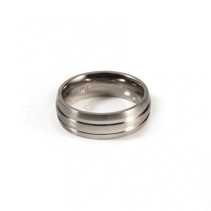 Wollet Fashion Power Bio Magnetic Titanium Steel Wedding Ring For men