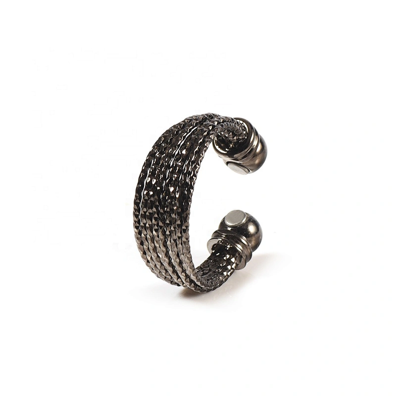 Wollet Magnetic Copper Ring Arthritis Women Pure Copper Rings for Women Adjustable Health with 3PCS Magnets