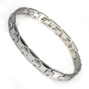 Wollet Fashion Medical Bio Magnetic Tungsten Steel Carbide Bracelet Benefits For Men