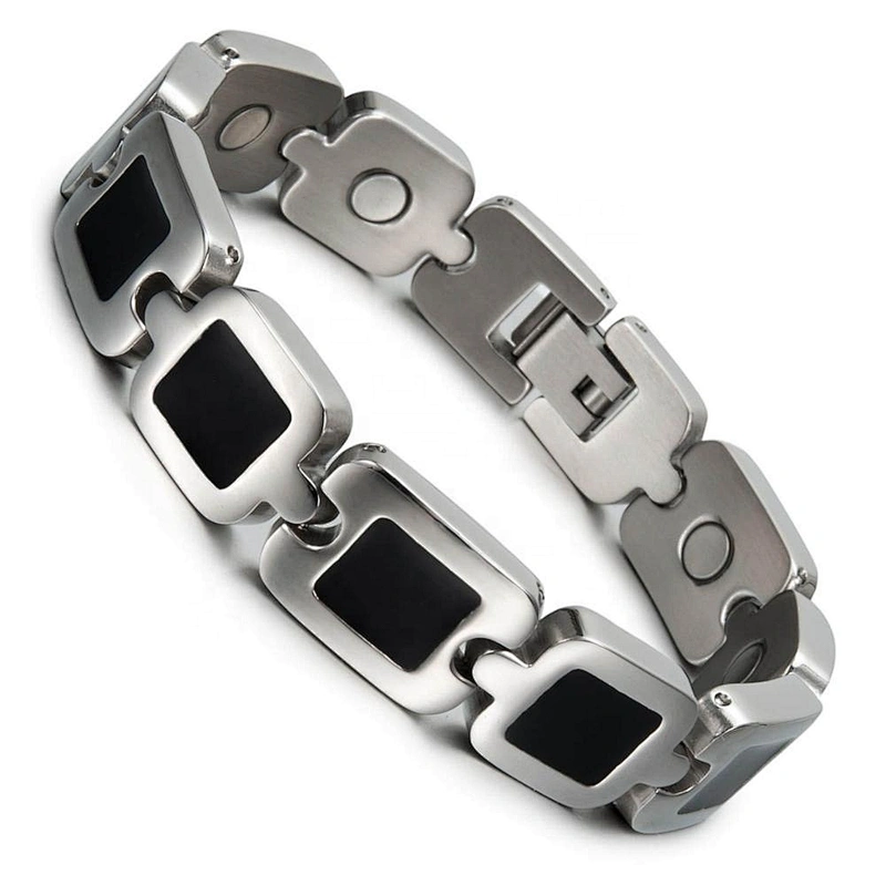 Wollet Stainless Steel Magnetic Therapy Neodymium Magnet Bracelets