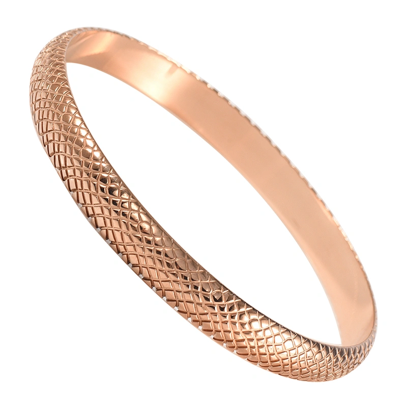 Wollet New Fashion 316l Stainless Steel Gold Bracelet Bangle For Mens And Women