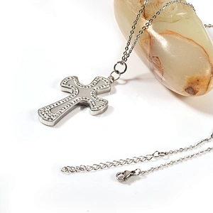 Wollet Fashion CZ Stone 316L Stainless Steel Energy Pendant