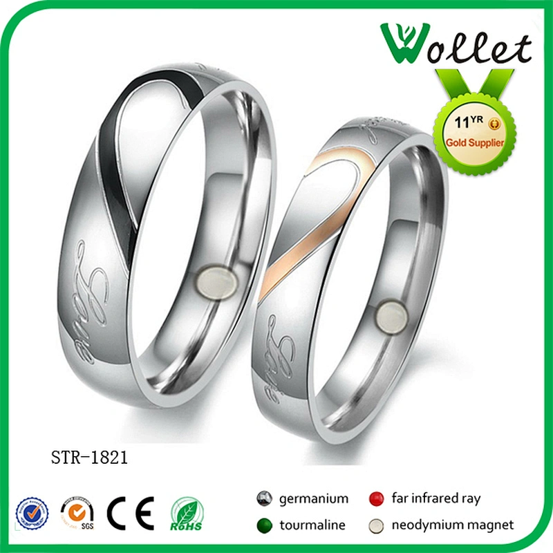 Couple Silver Engagement Rings