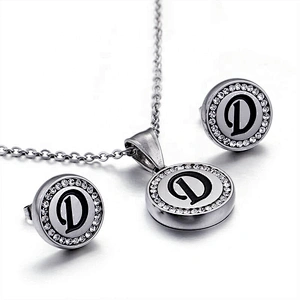 Rose Gold Plated Fashion Women Stainless Steel China Imitation Jewellery