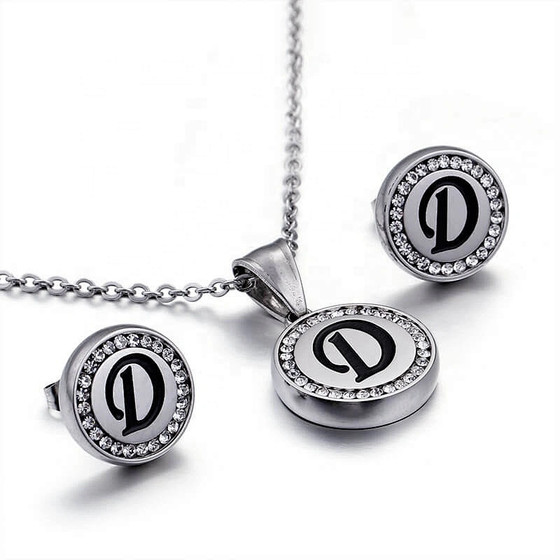 Rose Gold Plated Fashion Women Stainless Steel China Imitation Jewellery