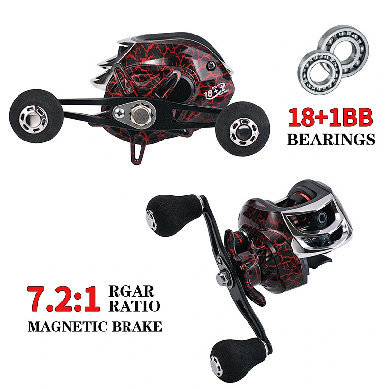 Wollet Saltwater Fishing Reel Super Smooth Powerful Spinning Fishing Reel