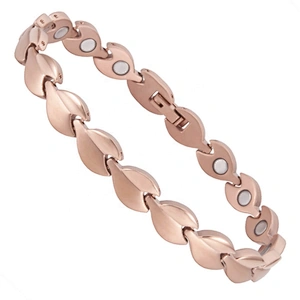 Wollet Japan Popular Health Benefits Ladies Dubai Pain Relief Vertigo Titanium Neodymium Bio Magnetic Therapy Bracelet For Women