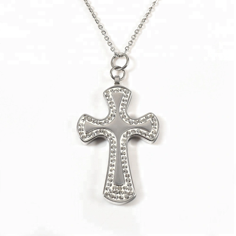 Wollet Fashion CZ Stone 316L Stainless Steel Energy Pendant