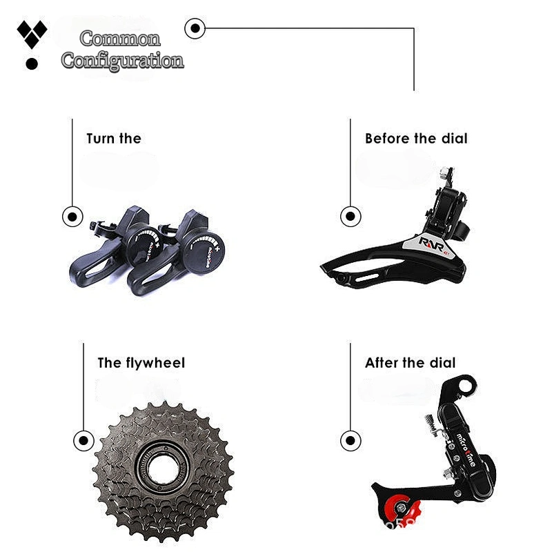 Wollet 21/24/27 speed 24/26 inch bicycle mountain bike bicycle mountain bike