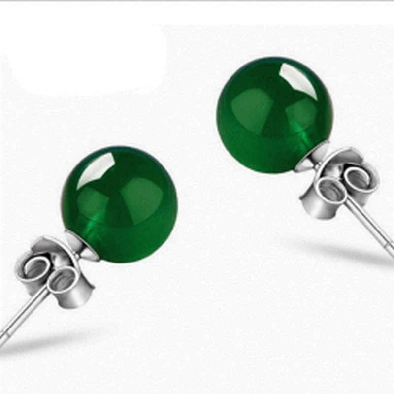 Wollet New Design Fashion Korean Version Of The Simple Opal Earrings Soft Personality Creative Opal Earrings