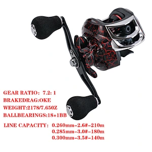 Wollet Saltwater Fishing Reel Super Smooth Powerful Spinning Fishing Reel